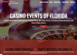 casino events website scree