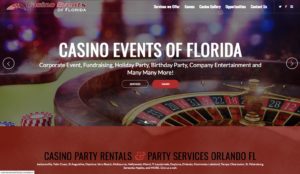 casino events website scree