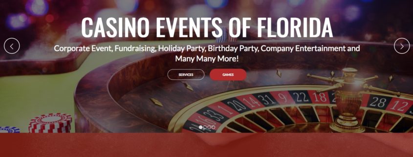 casino events website scree