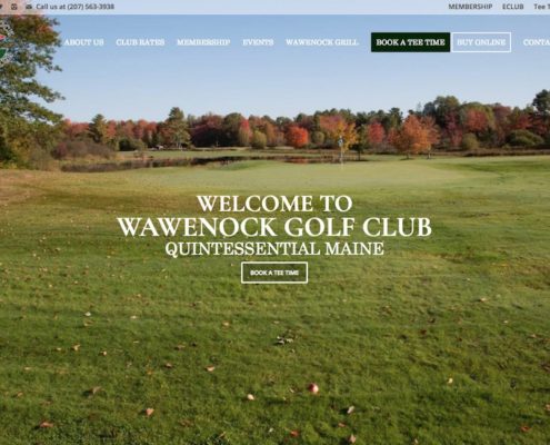 wawenock golf club preview screen website